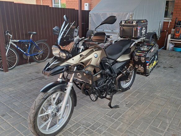 2008 BMW F 800 GS, коричневый, 550000 рублей - вид 11