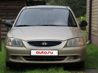 2007 Hyundai Accent ТагАЗ II, бежевый, 470000 рублей, вид 2