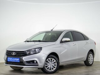 2017 Lada (ВАЗ) Vesta I, серебристый, 759000 рублей, вид 3