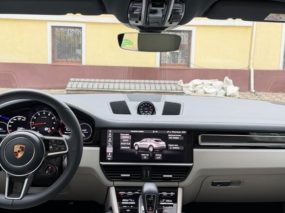 2020 Porsche Cayenne Coupé III, синий, 9500000 рублей - вид 6