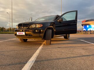 2004 BMW X5 3.0i I (E53) Рестайлинг, чёрный, 750000 рублей, вид 4