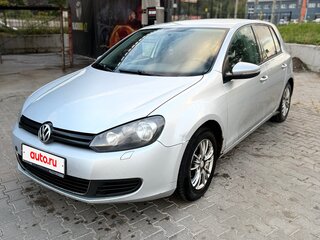 2011 Volkswagen Golf VI, серебристый, 580000 рублей, вид 1