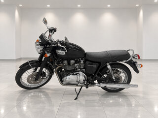 2007 Triumph Bonneville T100, чёрный, 401673 рублей, вид 4