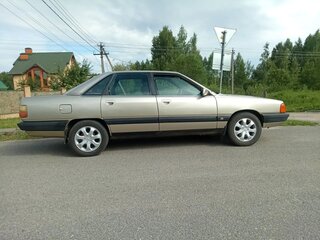 1988 Audi 100 III (C3), золотистый, 195000 рублей, вид 3