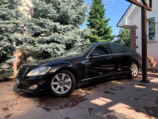 2008 Mercedes-Benz S-Класс 320 Long V (W221), чёрный, 1300000 рублей, вид 2