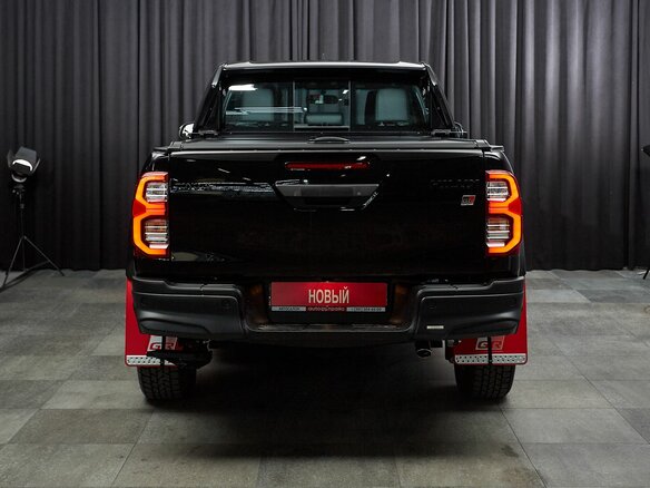 2026 Toyota Hilux VIII Рестайлинг 2, чёрный - вид 4