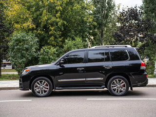 2013 Lexus LX 570 III Рестайлинг, чёрный, 4290000 рублей, вид 1