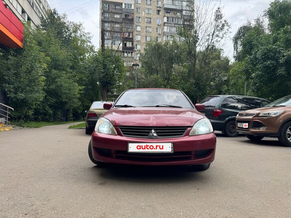 2005 Mitsubishi Lancer IX Рестайлинг, красный, 365000 рублей - вид 1