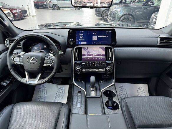 2025 Lexus LX 700h IV, чёрный, 19770000 рублей - вид 18