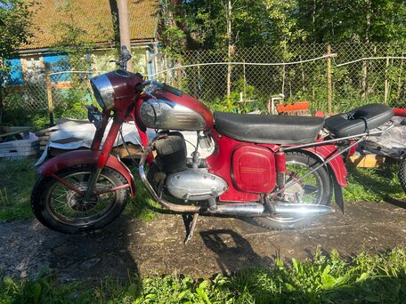 1971 Jawa 350/360, красный, 50000 рублей, вид 2