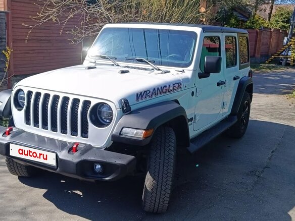 2020 Jeep Wrangler IV (JL), белый, 3500000 рублей - вид 1
