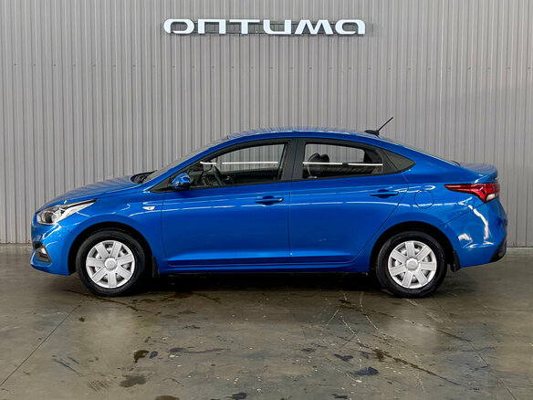 2020 Hyundai Solaris II, синий, 1527000 рублей - вид 7