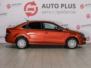 2017 Volkswagen Polo V Рестайлинг, оранжевый, 1170000 рублей, вид 5