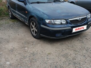 1998 Mazda 626 V (GF), синий, 150000 рублей, вид 3