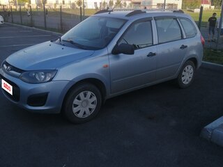 2014 Lada (ВАЗ) Kalina II, голубой, 550000 рублей, вид 4