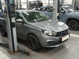 2020 Lada (ВАЗ) Vesta SW I, серый, 1071200 рублей, вид 2