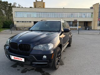 2008 BMW X5 3.0si II (E70), синий, 1600000 рублей, вид 2