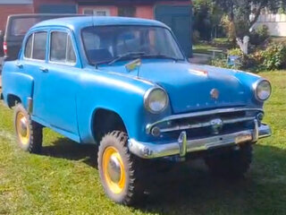 1958 Москвич 410H, синий, 300000 рублей, вид 1