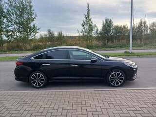 2019 Hyundai Sonata VII (LF) Рестайлинг, чёрный, 1300000 рублей, вид 2