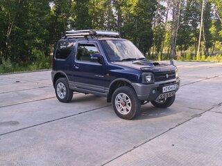 2008 Suzuki Jimny Kei car III Рестайлинг 1, синий, 735000 рублей, вид 1