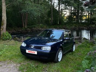 2002 Volkswagen Golf IV, синий, 310000 рублей, вид 1