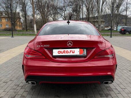 2014 Mercedes-Benz CLA 200 I (C117, X117), красный, 1850000 рублей, вид 4