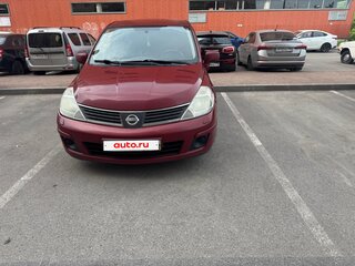 2007 Nissan Tiida I, красный, 649000 рублей, вид 2