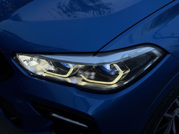 2019 BMW X6 30d III (G06), синий, 6950000 рублей - вид 20