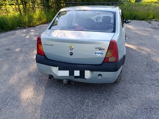 2008 Renault Logan I, зелёный, 270000 рублей, вид 4