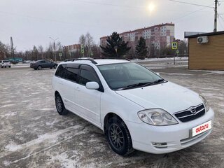 2002 Toyota Corolla Fielder IX (E120, E130), белый, 600000 рублей, вид 3