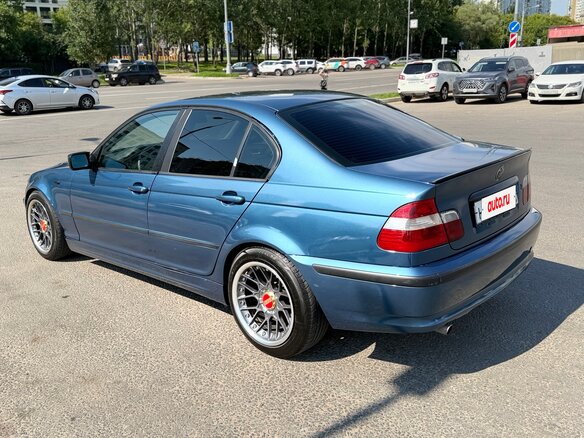 2003 BMW 3 серии 318i IV (E46) Рестайлинг, синий, 730000 рублей - вид 10