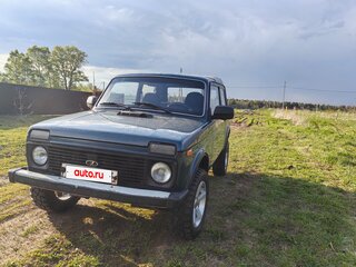 2003 Lada (ВАЗ) 2121 (4x4) Фора I Рестайлинг, синий, 450000 рублей, вид 2