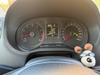 2017 Volkswagen Polo V Рестайлинг, серебристый, 920000 рублей, вид 4