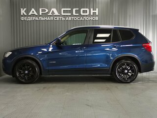 2012 BMW X3 20i xDrive II (F25), синий, 1690000 рублей, вид 5