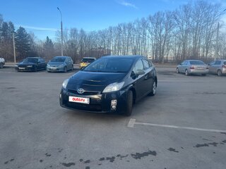 2011 Toyota Prius III Рестайлинг (XW30), чёрный, 920000 рублей, вид 2