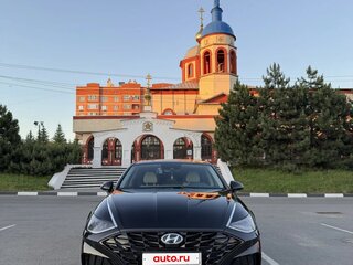 2019 Hyundai Sonata VIII (DN8), чёрный, 2200000 рублей, вид 4