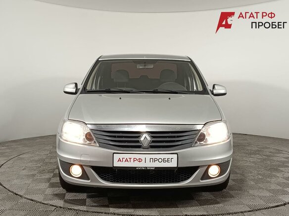 2012 Renault Logan I Рестайлинг, серебристый, 635000 рублей - вид 1