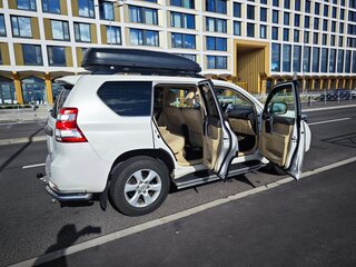2014 Toyota Land Cruiser Prado 150 Series Рестайлинг 1, белый, 3400000 рублей, вид 5