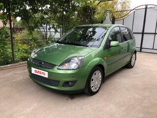 2007 Ford Fiesta Mk5, зелёный, 600000 рублей, вид 1