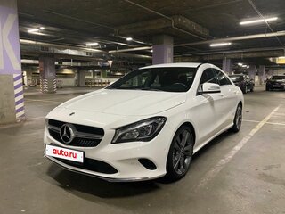 2018 Mercedes-Benz CLA 200 I (C117, X117) Рестайлинг, белый, 2600000 рублей, вид 1