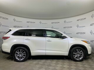 2014 Toyota Highlander III (XU50), белый, 2497700 рублей, вид 4