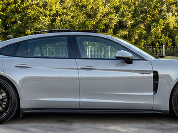 2022 Porsche Panamera 4 E-Hybrid II Рестайлинг, серый, 12700000 рублей, вид 5