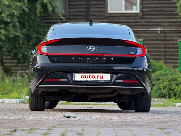 2022 Hyundai Sonata VIII (DN8), чёрный - вид 7