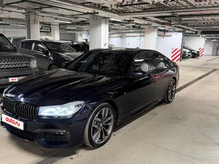 2016 BMW 7 серии 740d xDrive VI (G11/G12), чёрный, 4250000 рублей, вид 1
