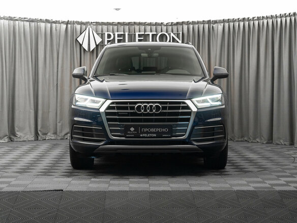 2017 Audi Q5 II (FY), синий - вид 2