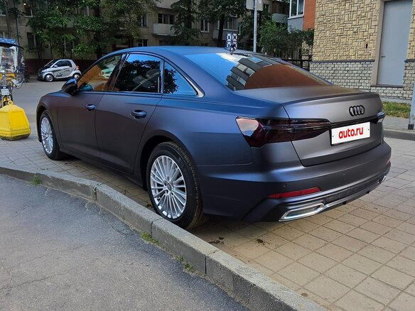 2020 Audi A6 45 TFSI V (C8), синий, 4200000 рублей - вид 13