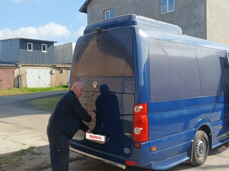 2008 Volkswagen Crafter, синий, 7000000 рублей, вид 3