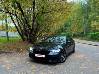 2022 BMW 5 серии 520i VII (G30/G31/G38) Рестайлинг, синий, 4950000 рублей, вид 2