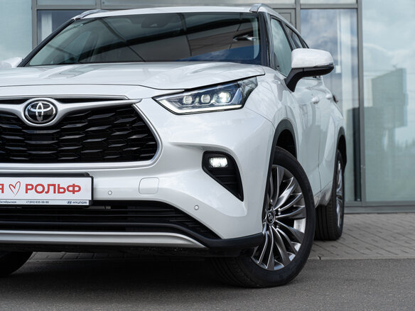 2025 Toyota Highlander IV (XU70), белый, 5560000 рублей - вид 10