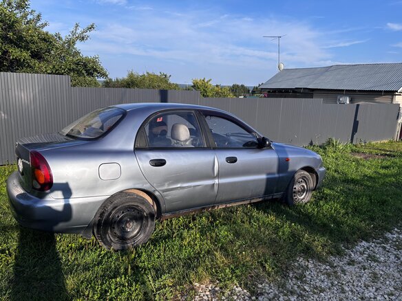 2006 Chevrolet Lanos I, серебристый, 155000 рублей - вид 3